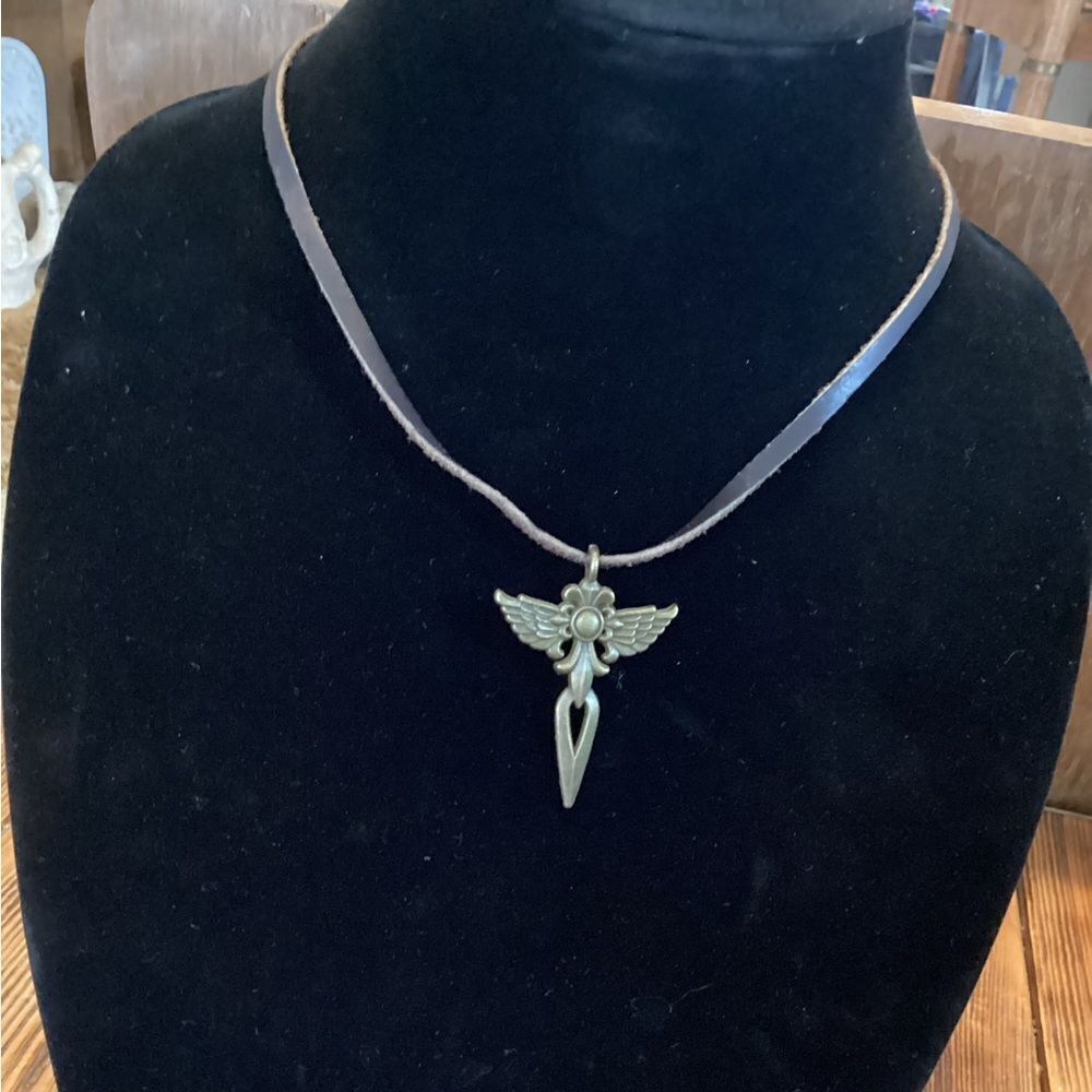 New Handcrafted Bump’s Creation’s Angel Cross Choker